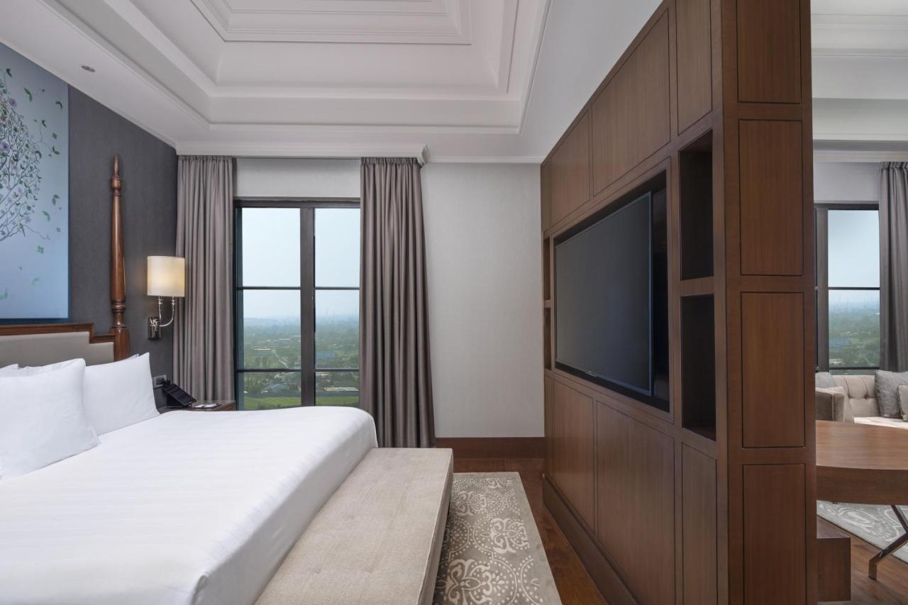 加尔各答itc皇家孟加拉豪华精选酒店 外观 照片 A bedroom at the hotel