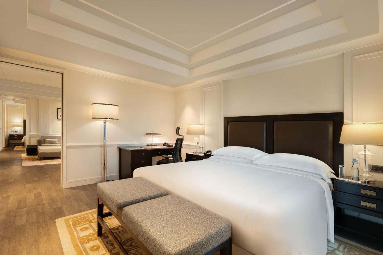 加尔各答itc皇家孟加拉豪华精选酒店 外观 照片 A bedroom at the hotel